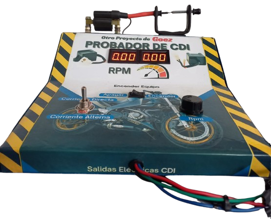 Probador de CDI BIG para motos en Colombia – Herramienta electrónica avanzada de GOEZ
